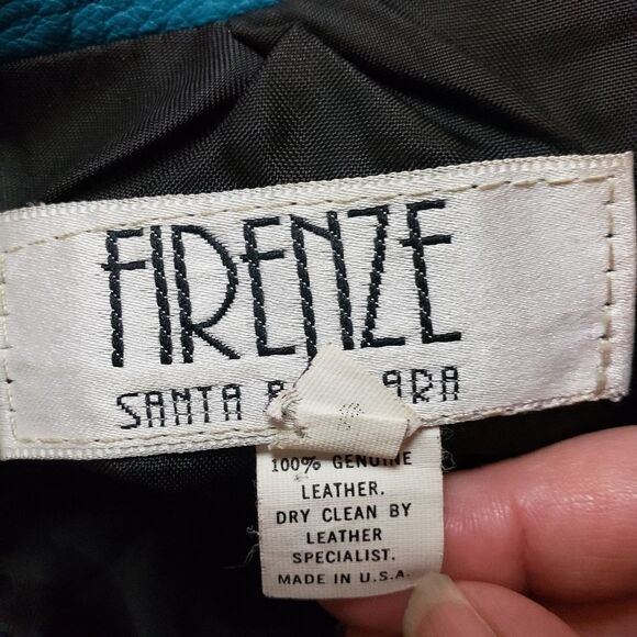 VINTAGE 80s Leather Skirt - Picture 8 of 12